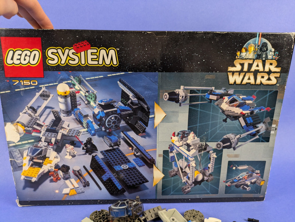 LEGO Star Wars TIE Fighter & Y-wing 7150 Complete Set Pre-Owned