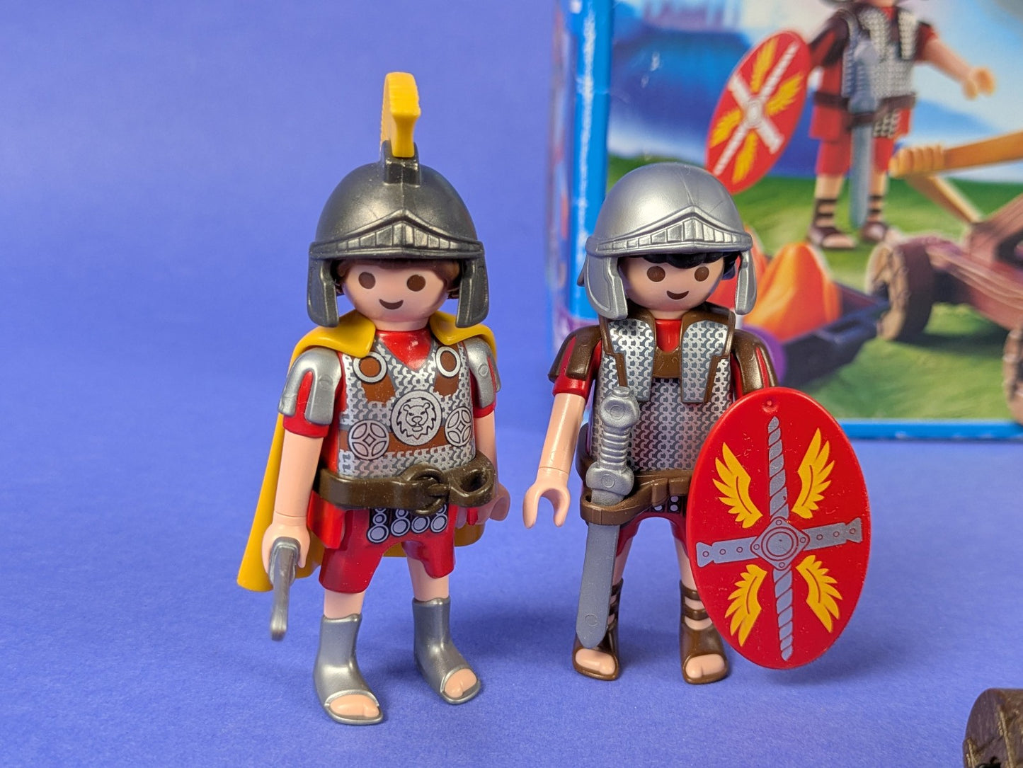 PLAYMOBIL Roman Fire Set 4278 Complete Set