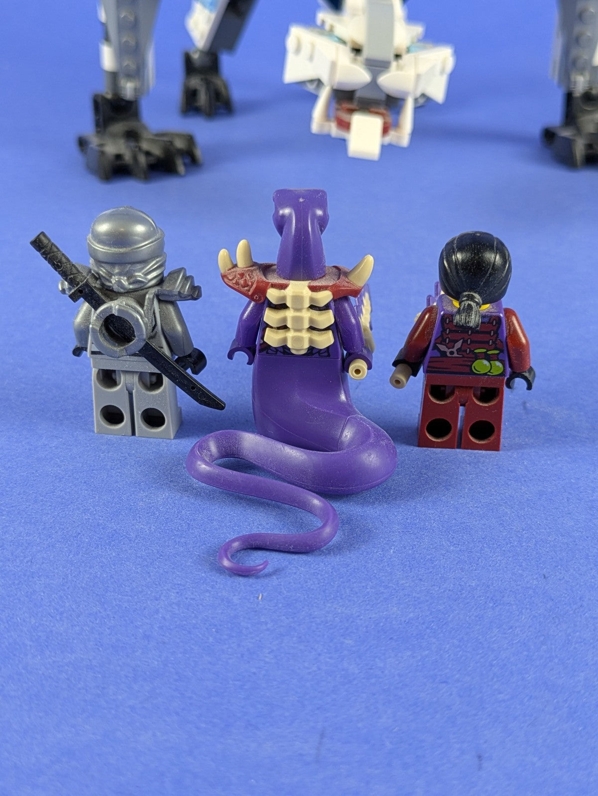 LEGO NINJAGO Titanium Dragon 70748 Incomplete Set Pre-Owned