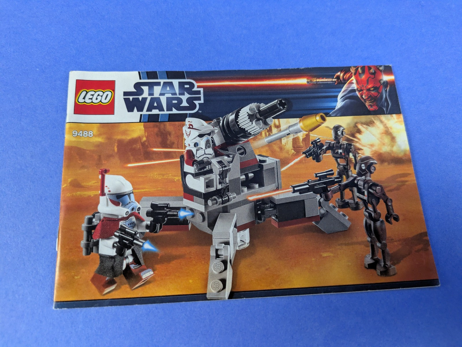 LEGO Star Wars Elite Clone Trooper & Commando Droid Battle Pack 9488 Pre-Owned
