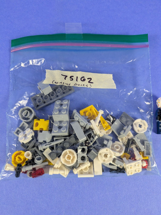 Lego Star Wars: Y-Wing Microfighter Set 75162 Incomplete Set