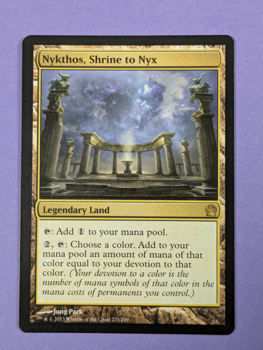 MTG Magic: Theros Nykthos, Shrine to Nyx Rare #223/249 - NM
