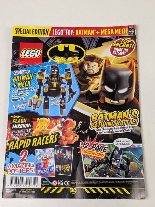Lego Magazine: Super Heroes: Batman Magazine 2024 Issue 31 mag2024shba31uk