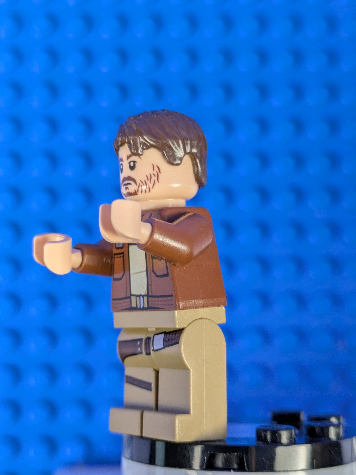 Lego Star Wars: Cassian Andor - Reddish Brown Jacket sw0813 Set 75171