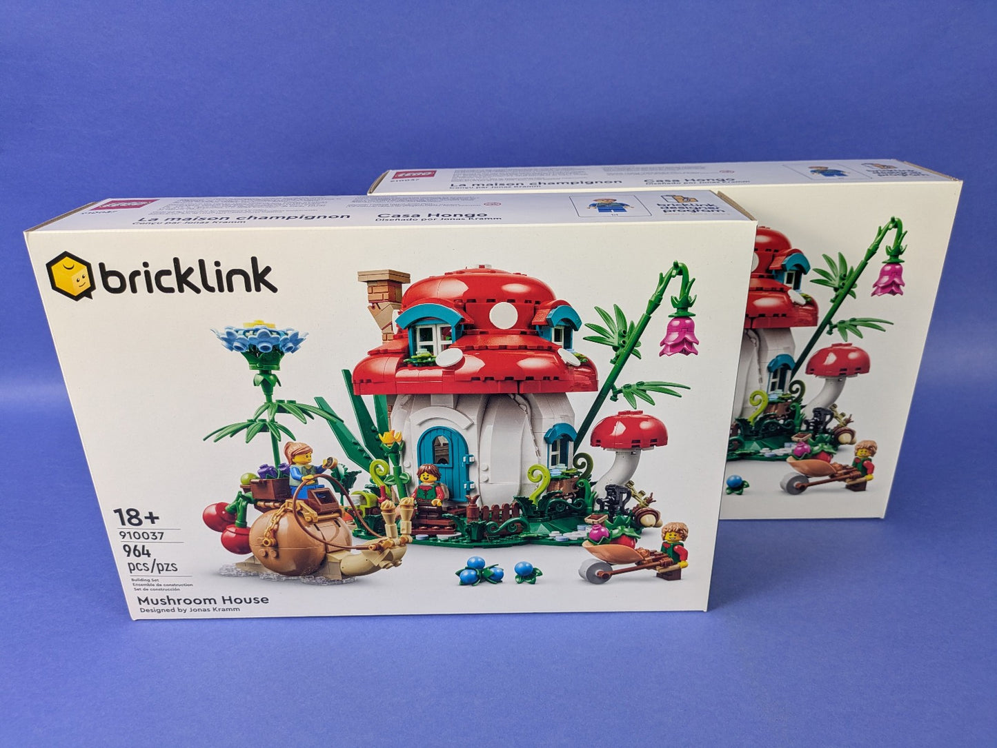 Lego BrickLink Designer Program: Mushroom House Set 910037 BRAND NEW