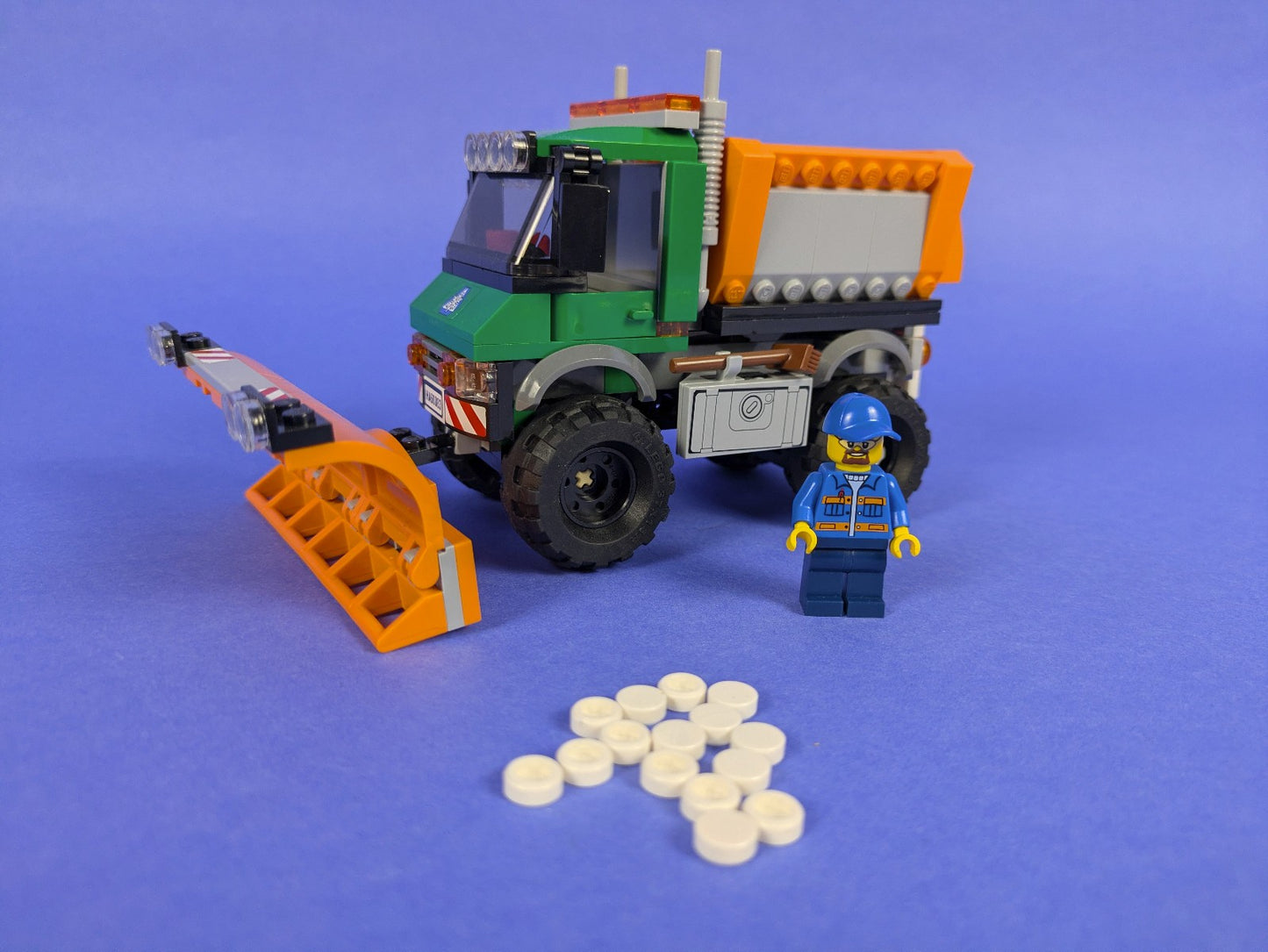 Lego Town: City: Traffic: Snowplow Truck 60083