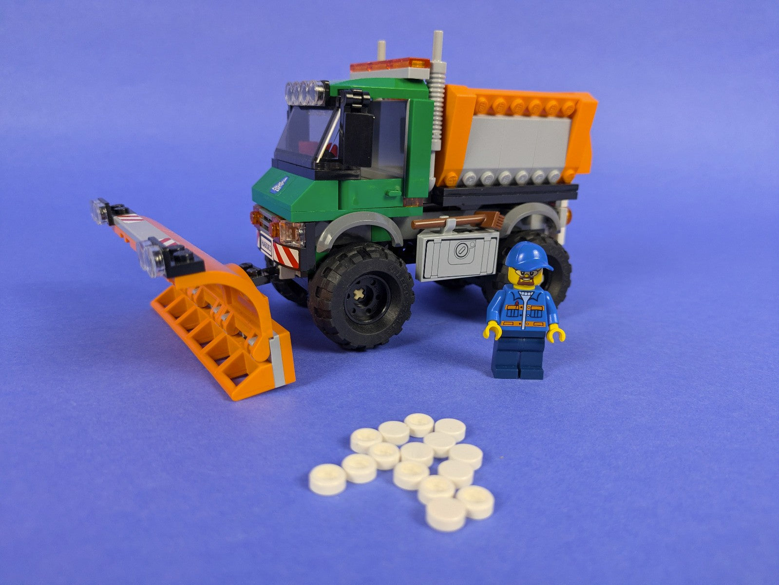 Lego Town: City: Traffic: Snowplow Truck 60083