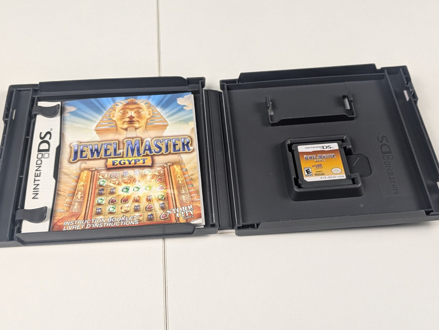 Jewel Master: Egypt (Nintendo DS, 2009) CIB