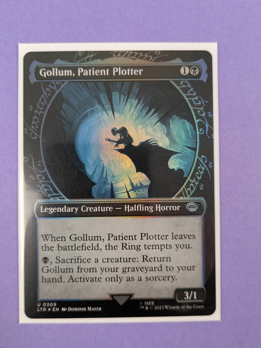 MTG: The Lord of the Rings: Gollum, Patient Plotter Foil #0309 Uncommon - NM