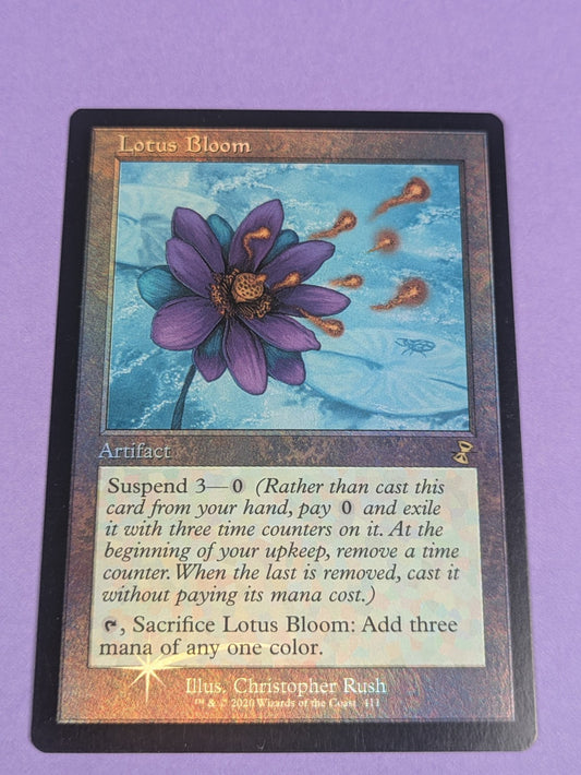 MTG Magic: Time Spiral Remastered: Lotus Bloom Foil #411 Rare - NM
