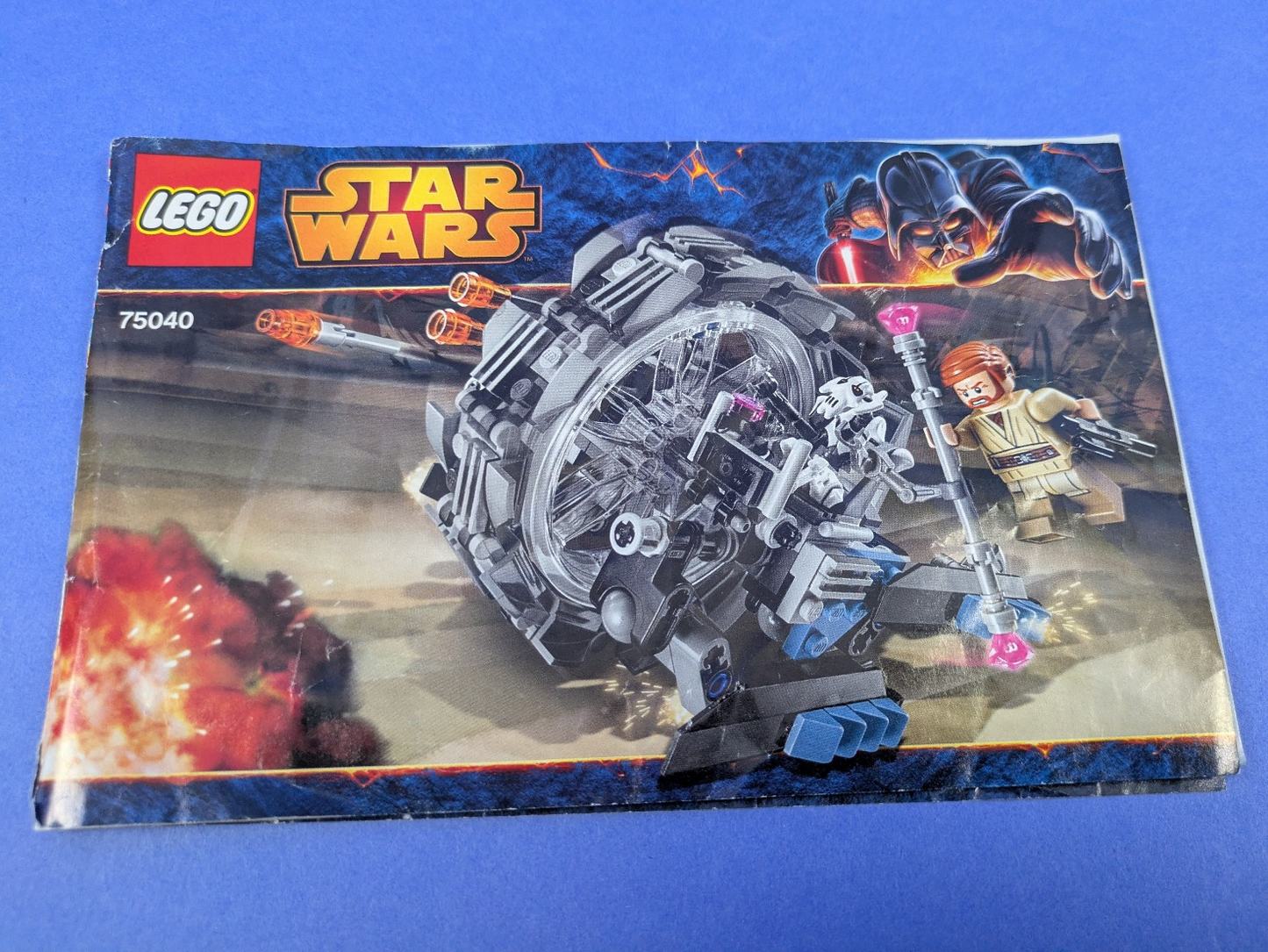 LEGO Star Wars General Grievous' Wheel Bike 75040 Complete Set Pre-Owned