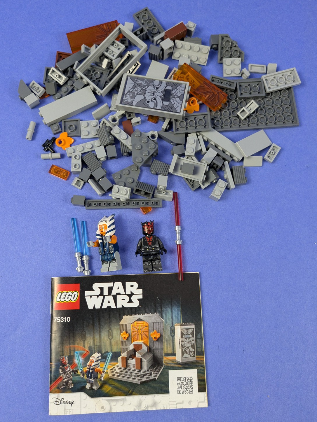 LEGO Star Wars Duel on Mandalore 75310 Complete Set Pre-Owned