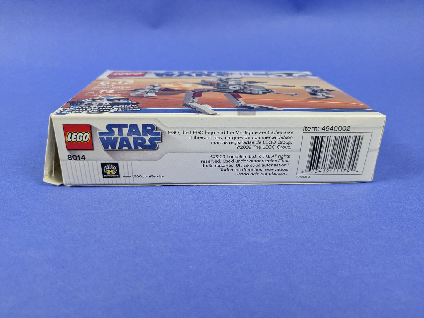 LEGO Star Wars Clone Walker Battle Pack 8014 Complete Set Pre-Owned