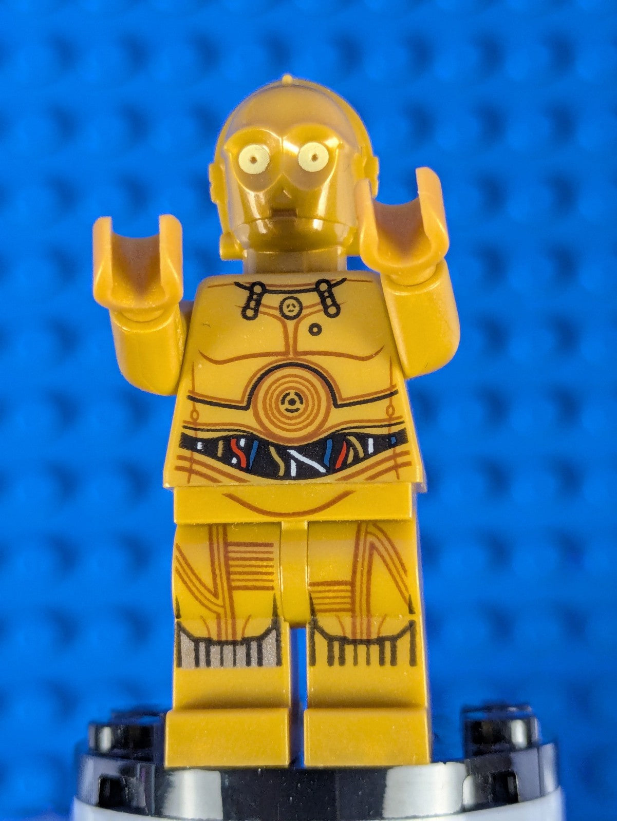 Lego Star Wars: C-3PO - Colorful Wires, Printed Legs sw0700 Sets 75159, 75271