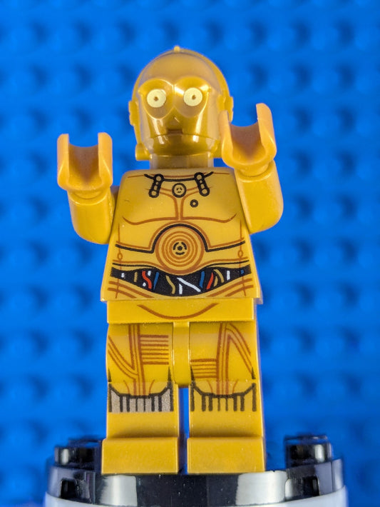 Lego Star Wars: C-3PO - Colorful Wires, Printed Legs sw0700 Sets 75159, 75271