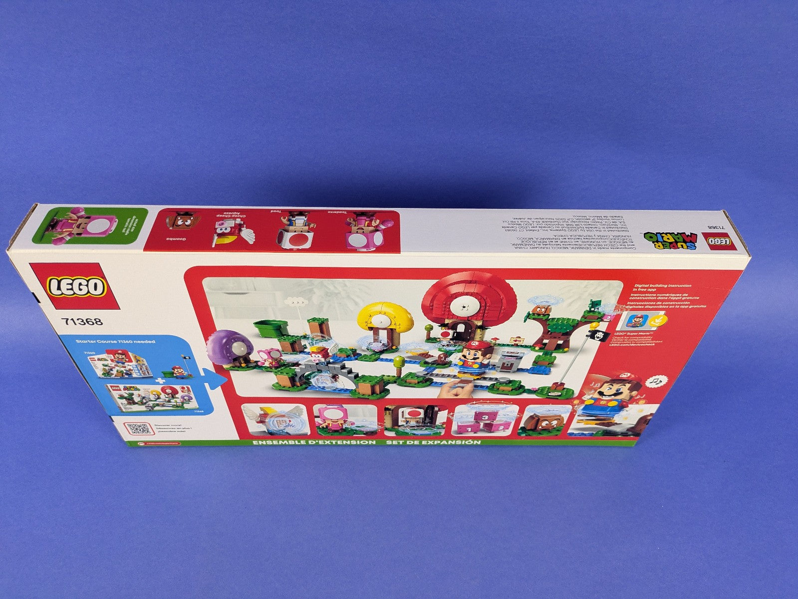 Lego Super Mario: Toad's Treasure Hunt - Expansion Set 71368 BRAND NEW