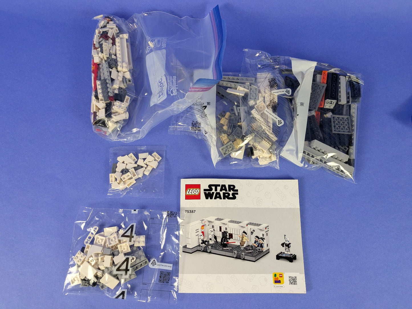 Lego Star Wars: Episode 4-6: Boarding the Tantive IV Set 75387 Incomplete Set