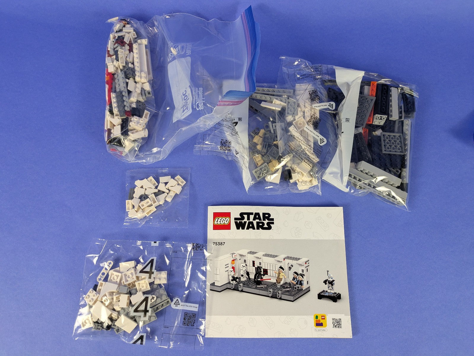 Lego Star Wars: Episode 4-6: Boarding the Tantive IV Set 75387 Incomplete Set