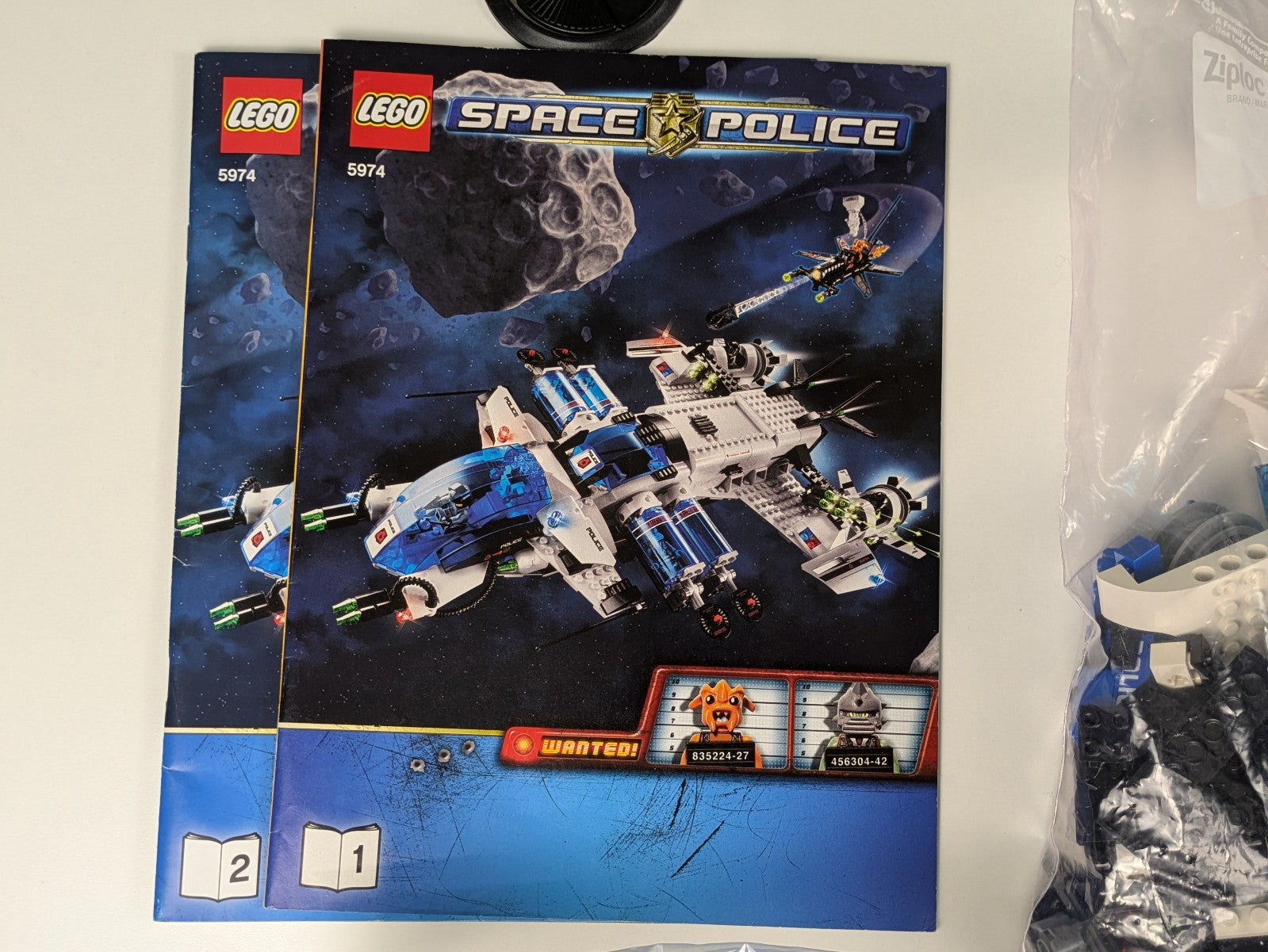 Lego Space: Space Police III: Galactic Enforcer Set 5974 - Incomplete Set