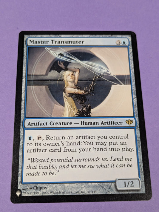 MTG Magic the Gathering: The List: Master Transmuter #31/145 Rare - NM