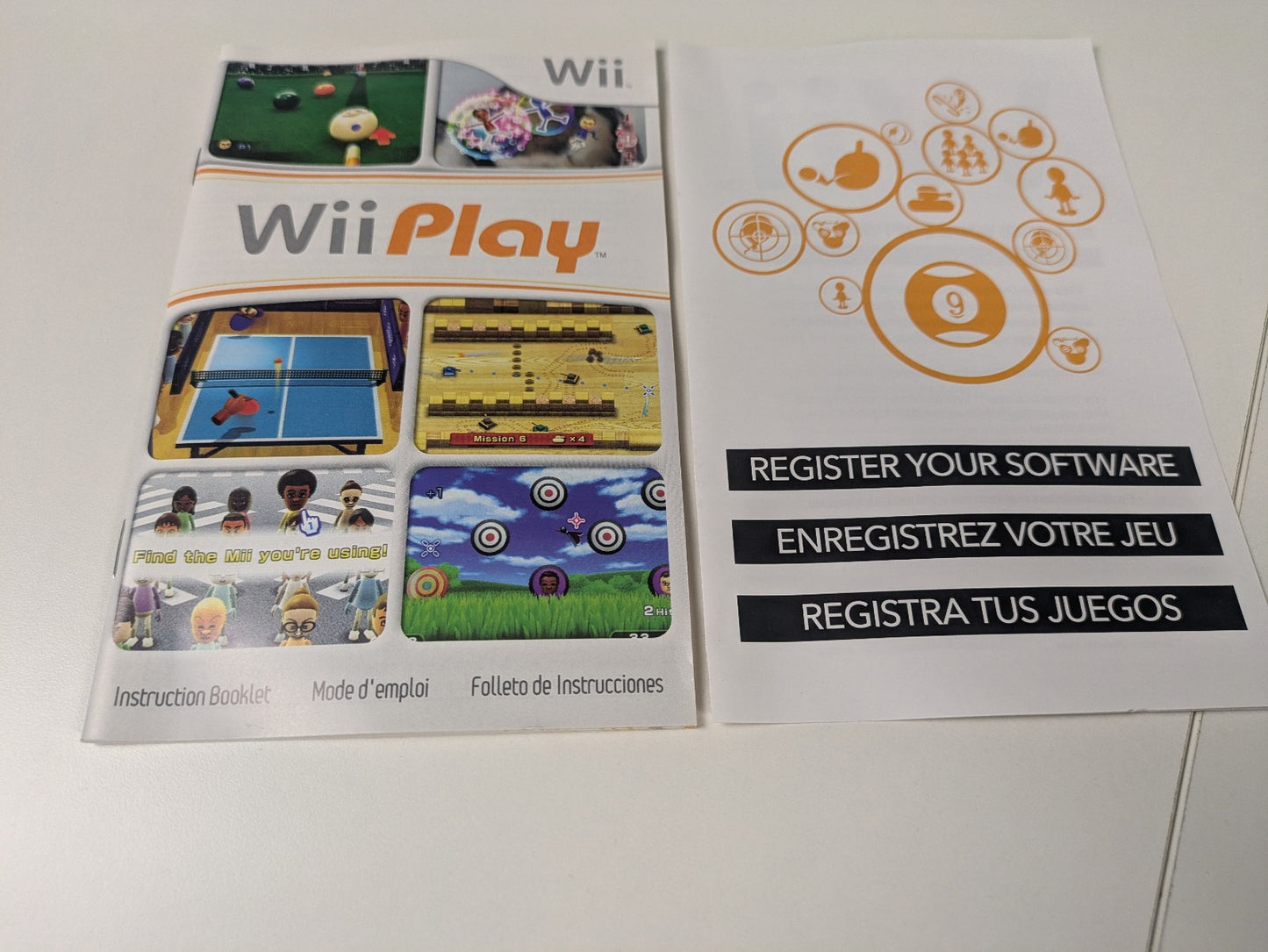 Wii Play (Nintendo Wii, 2006) CIB