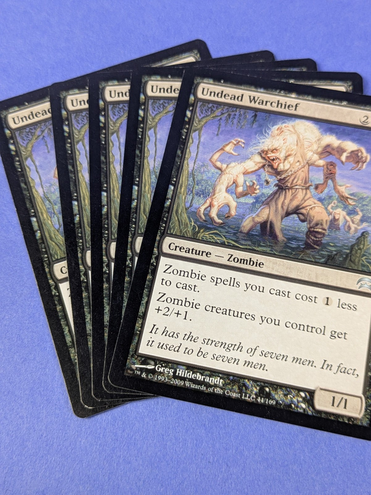 MTG Magic: Planechase: Undead Warchief #44/169 Uncommon - NM