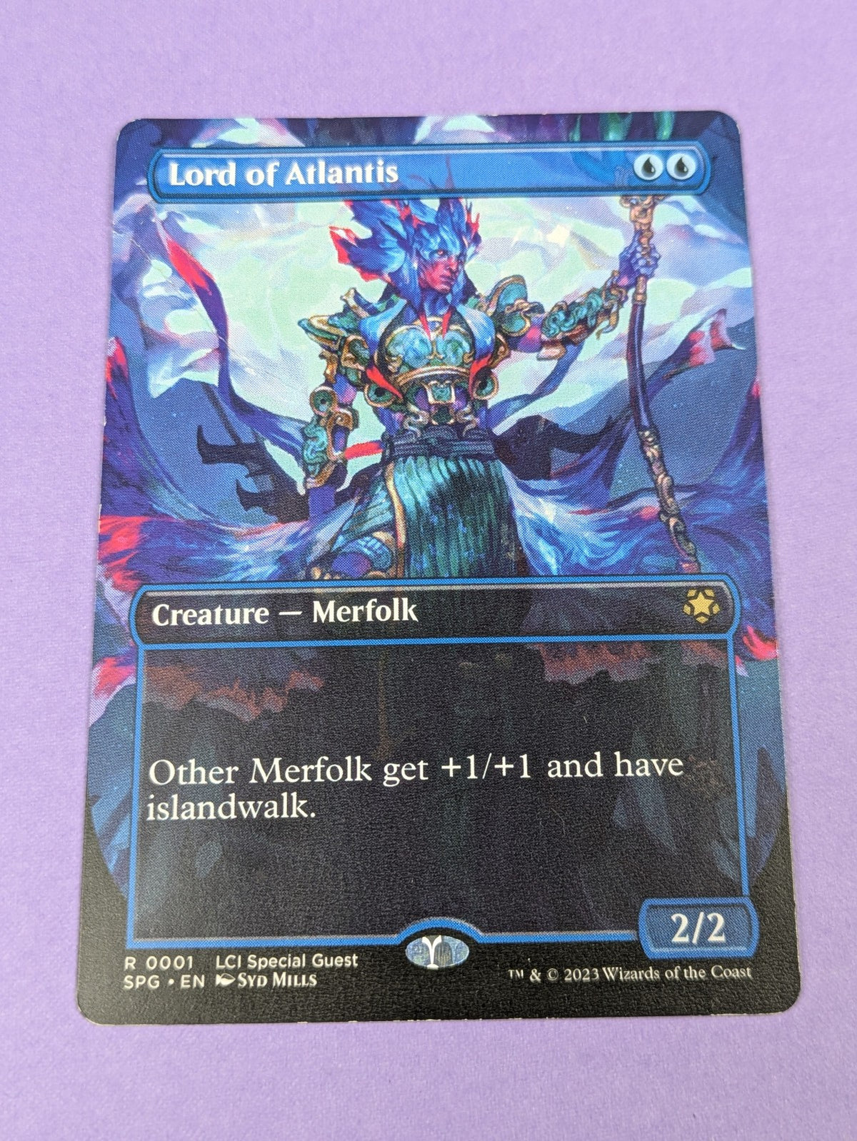 MTG Magic the Gathering: Special Guests: Lord of Atlantis #0001 Rare - NM