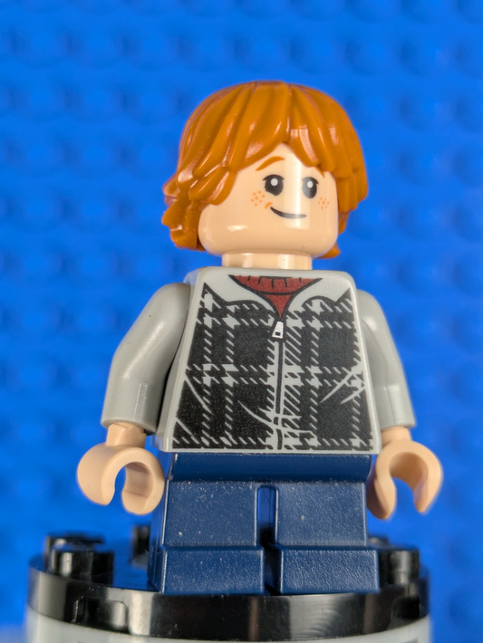 Lego Harry Potter: Ron Weasley - Plaid Hoodie hp154 Sets 75955, 75950