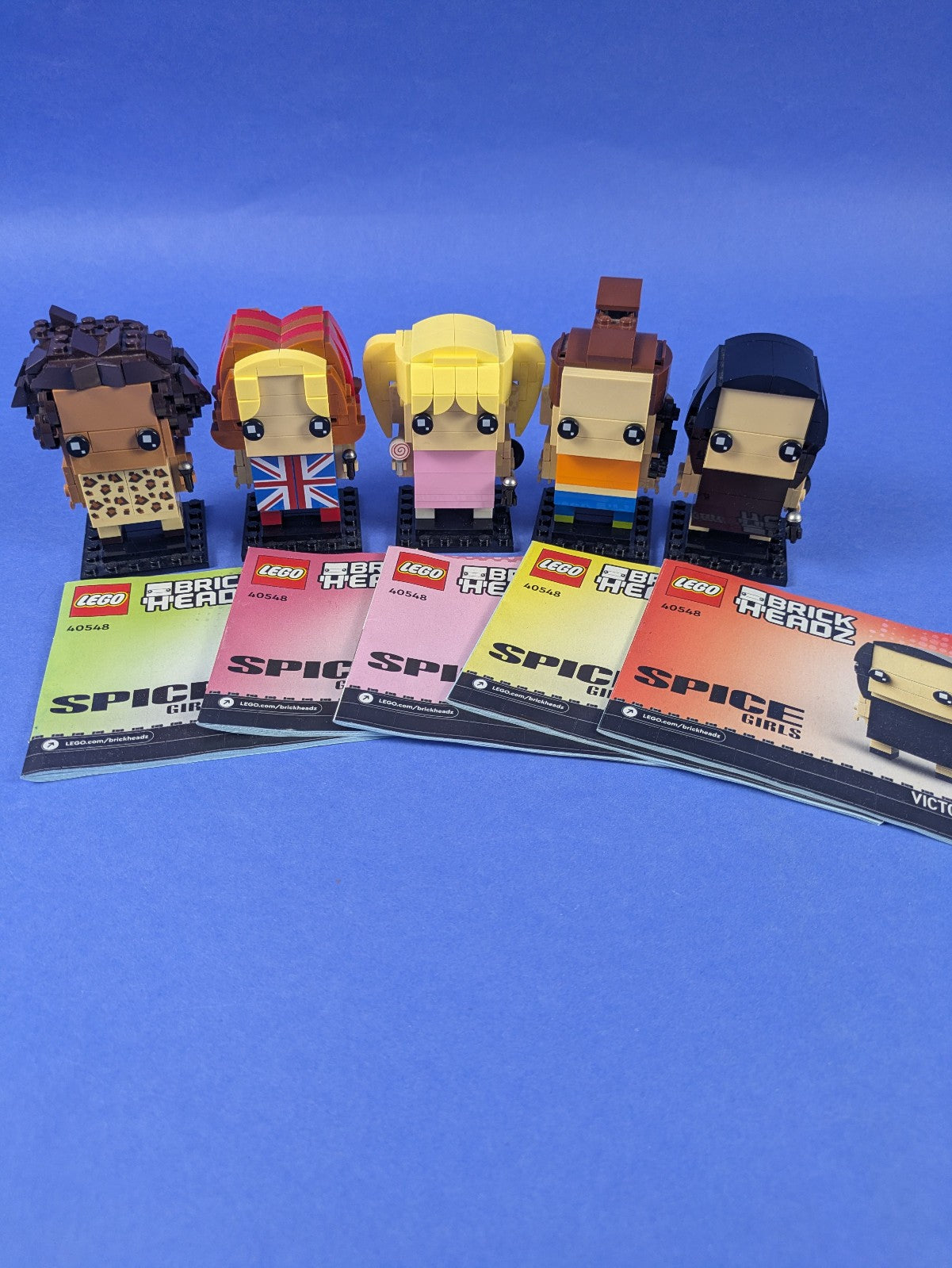 LEGO BrickHeadz Spice Girls Tribute 40548 Complete Set Pre-Owned