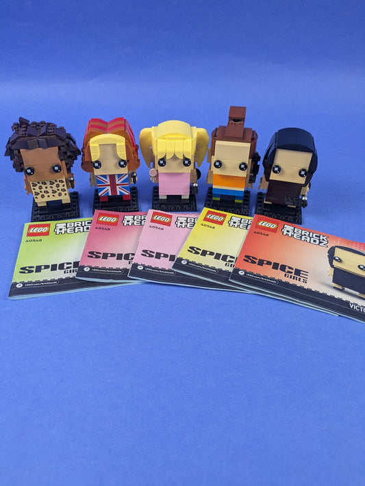 LEGO BrickHeadz Spice Girls Tribute 40548 Complete Set Pre-Owned