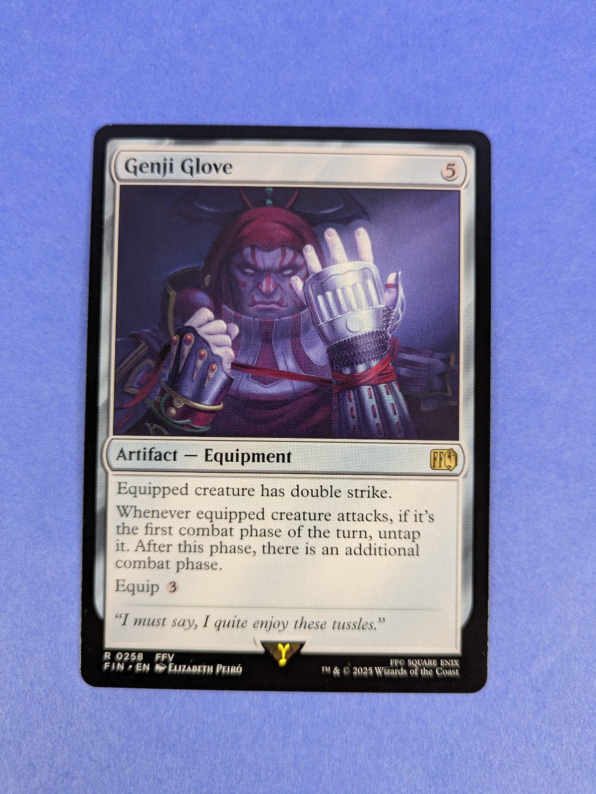MTG Magic the Gathering: FINAL FANTASY: Genji Glove #0258 Rare - NM
