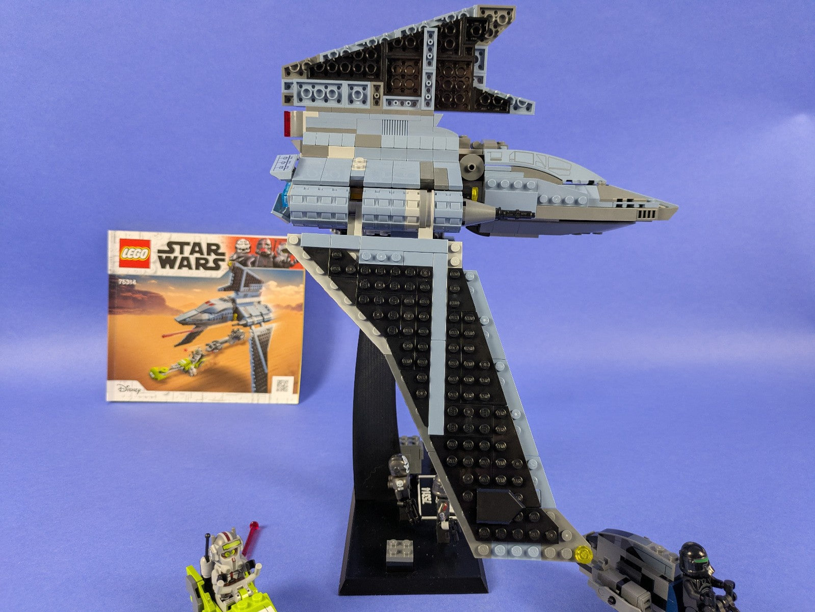 Lego Star Wars: The Bad Batch Attack Shuttle Set 75314 Complete Set