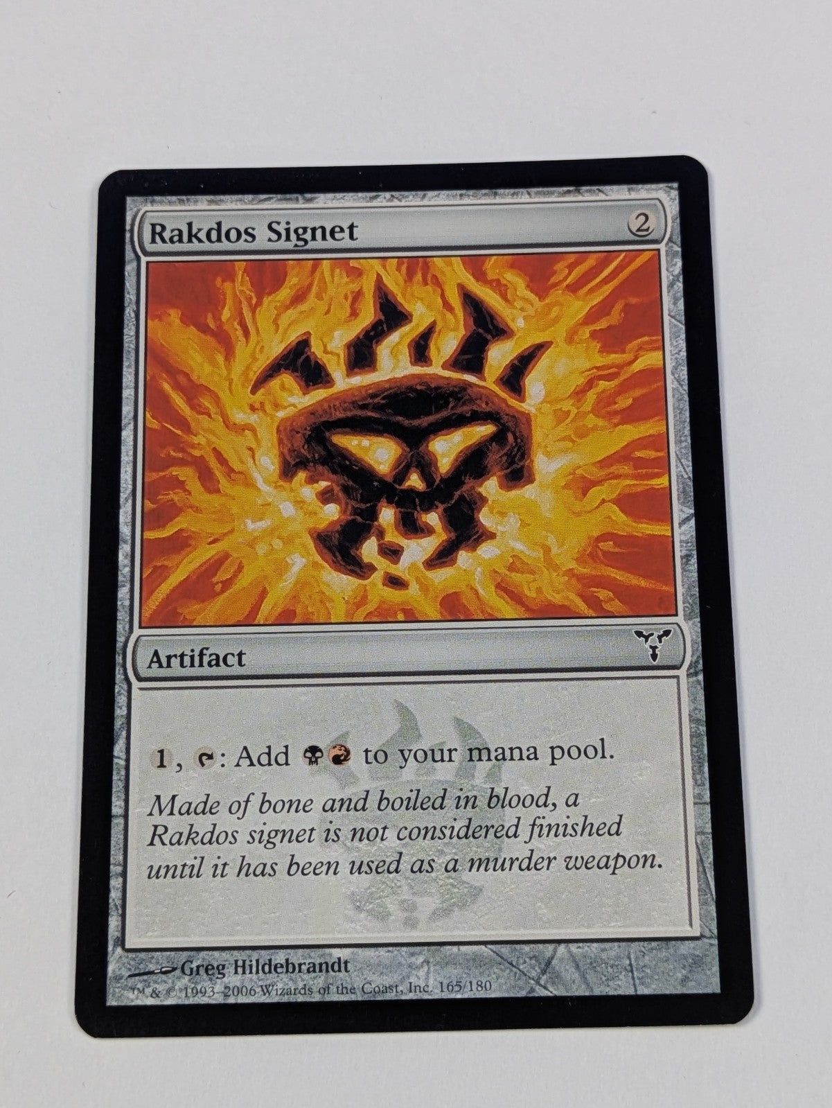 MTG Magic: Dissension: Rakdos Signet #165/180 Common - LP