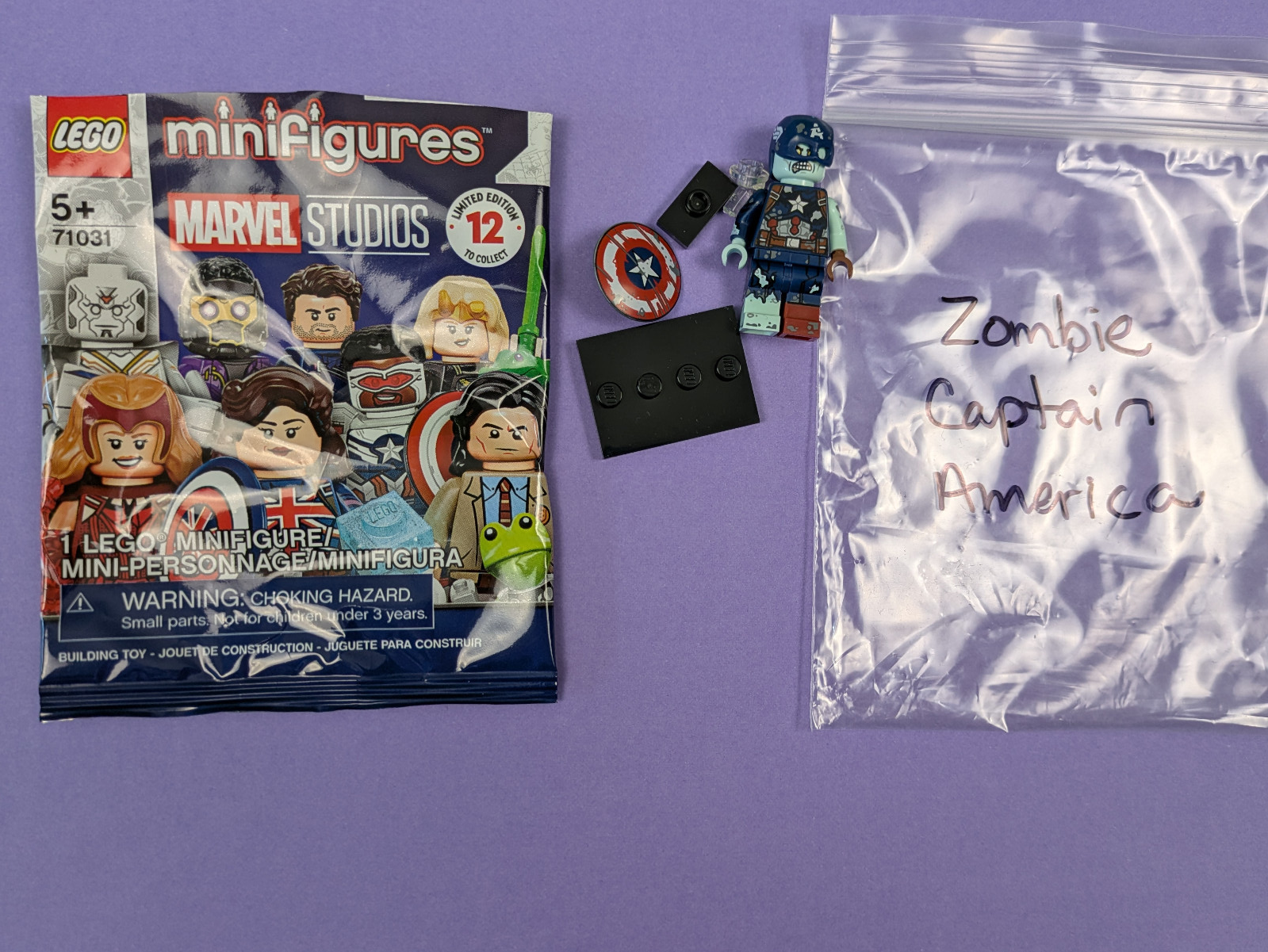 Lego Super Heroes: Zombie Captain America colmar-9 Sets 71031, 66678