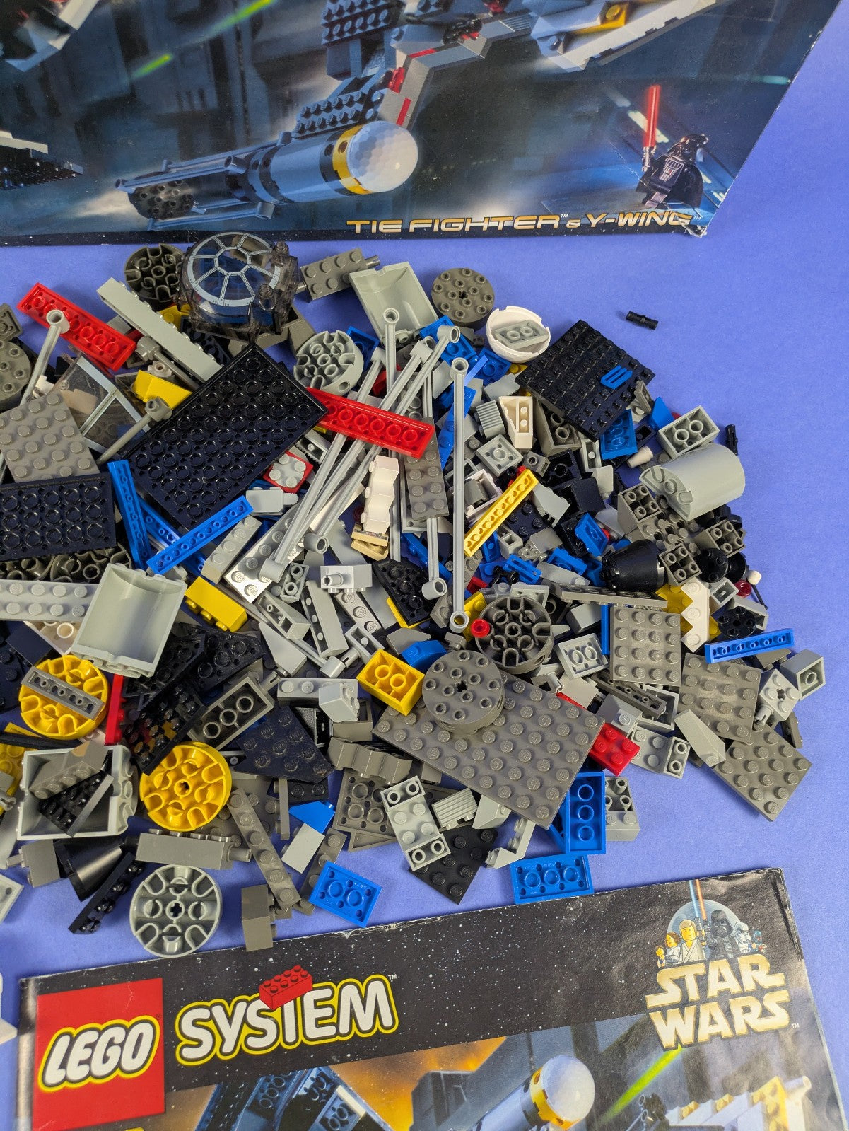 LEGO Star Wars TIE Fighter & Y-wing 7150 Complete Set Pre-Owned