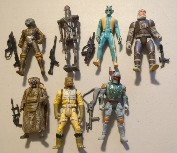 スターウォーズ　4-LOM BOSSK IG88 3セット美品 スターウォーズ 4-LOM BOSSK IG88 3セット