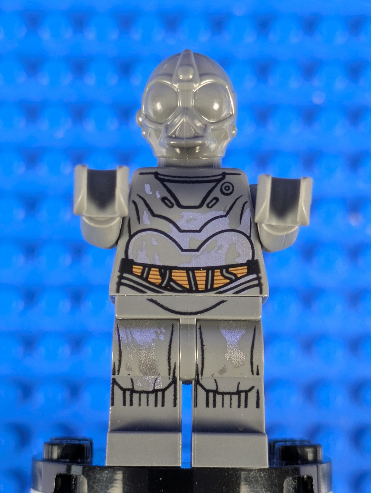 Lego Star Wars: RA-7 Protocol Droid (Dark Bluish Gray) sw0573 Set 75051