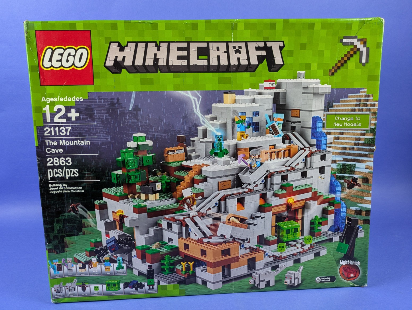 LEGO Minecraft The Mountain Cave 21137