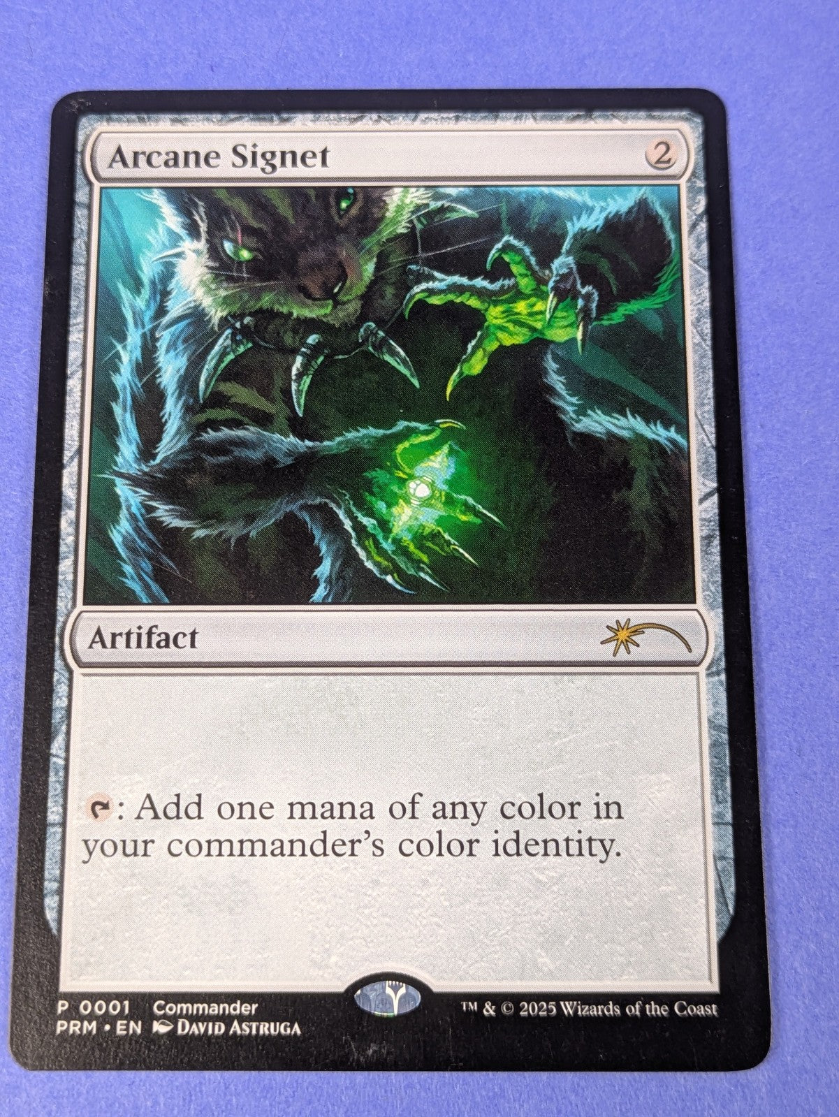 MTG Magic: MagicFest 2025: Arcane Signet #0001 Promotional - NM