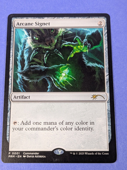 MTG Magic: MagicFest 2025: Arcane Signet #0001 Promotional - NM