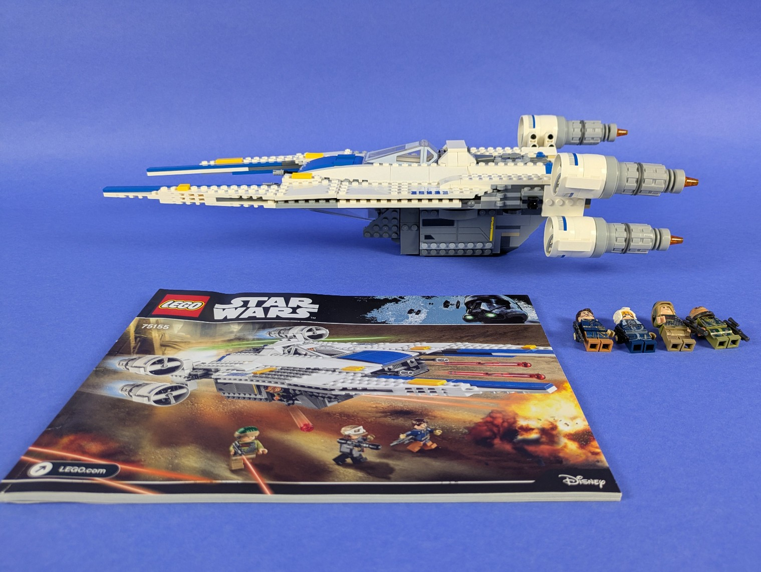 Lego Star Wars: Rogue One: Rebel U-Wing Fighter Set 75155 - Incomplete Set