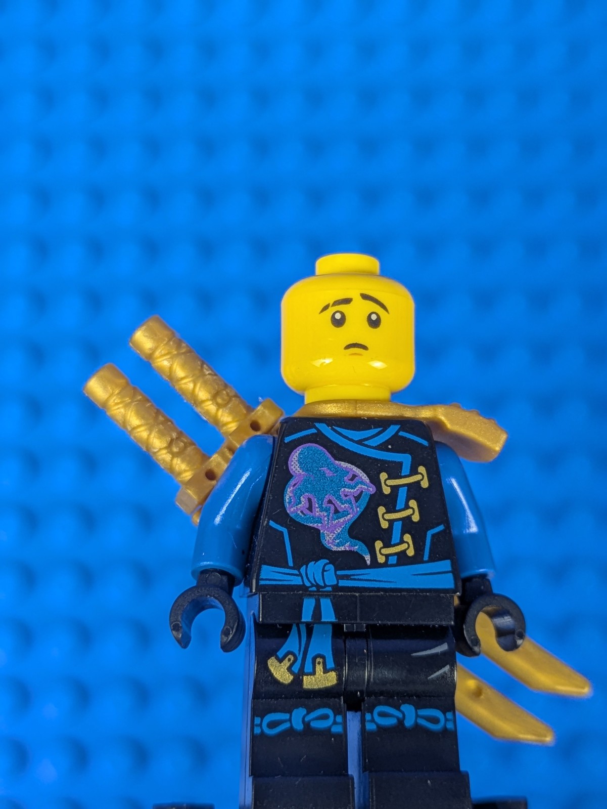 Lego NINJAGO: Skybound: Jay - Dual Sided Head njo0248 Set 70594