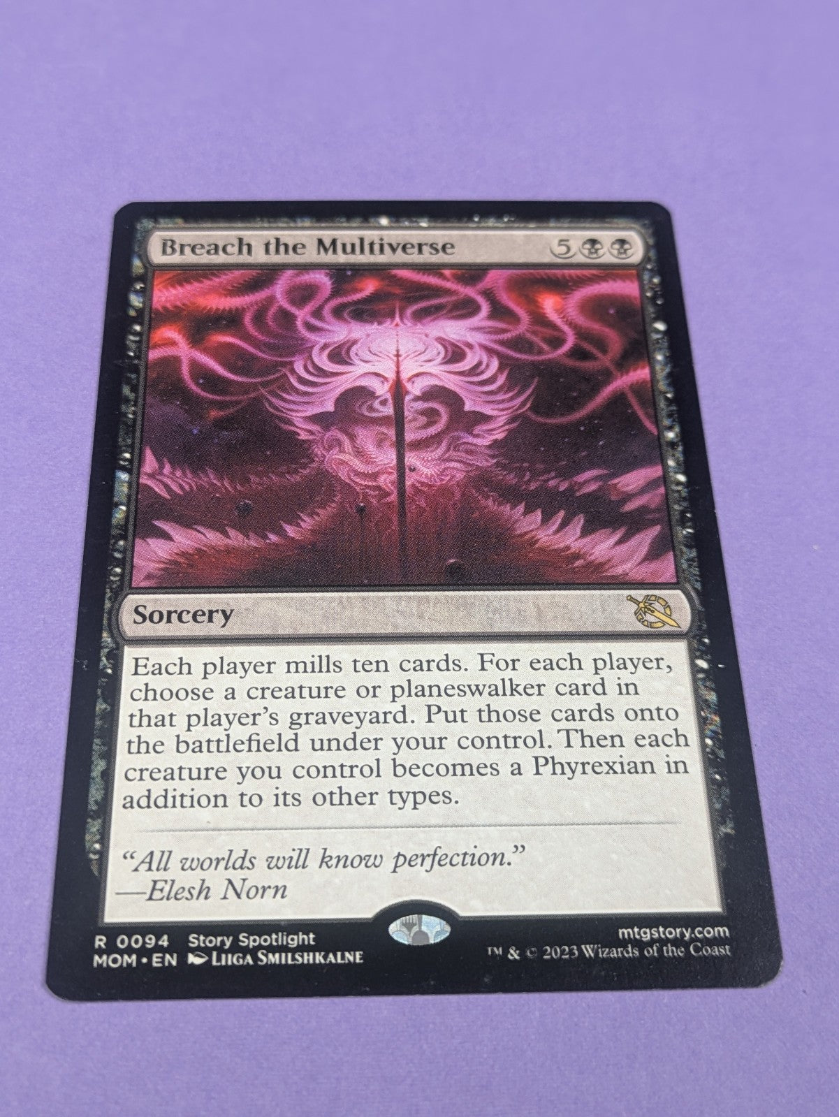 MTG Magic: March of the Machine: Breach the Multiverse #0094 Rare - NM