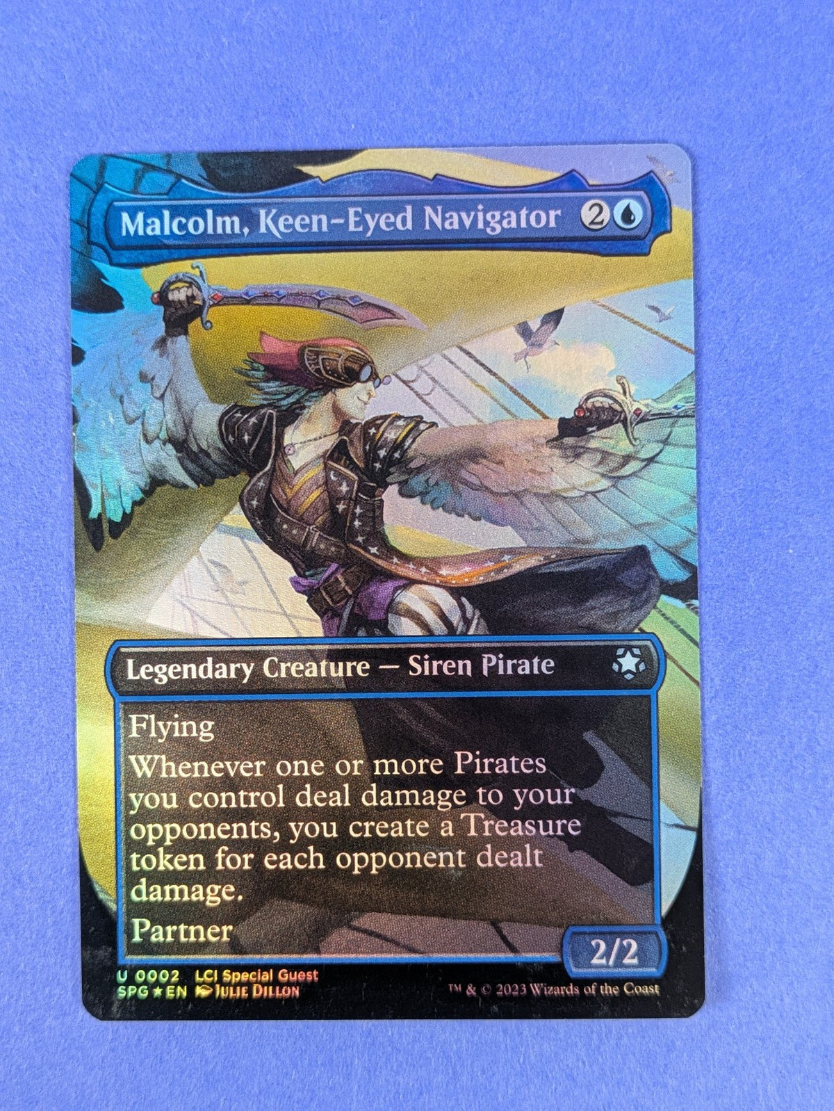 MTG: Special Guests: Malcolm, Keen-Eyed Navigator Foil #0002 Uncommon - NM