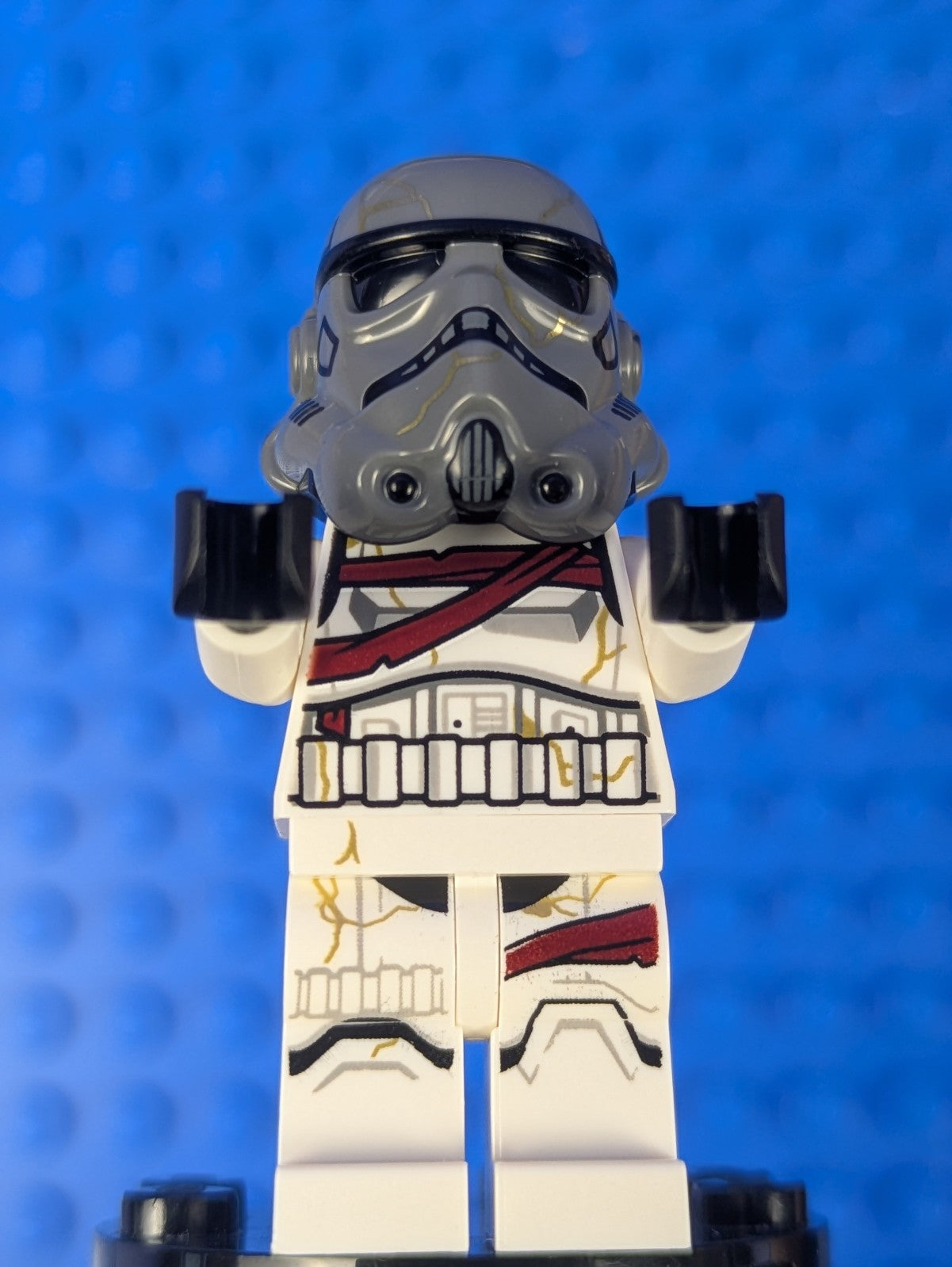 Lego Star Wars: Night Trooper - Dark Bluish Gray Helmet sw1417 Set 75412