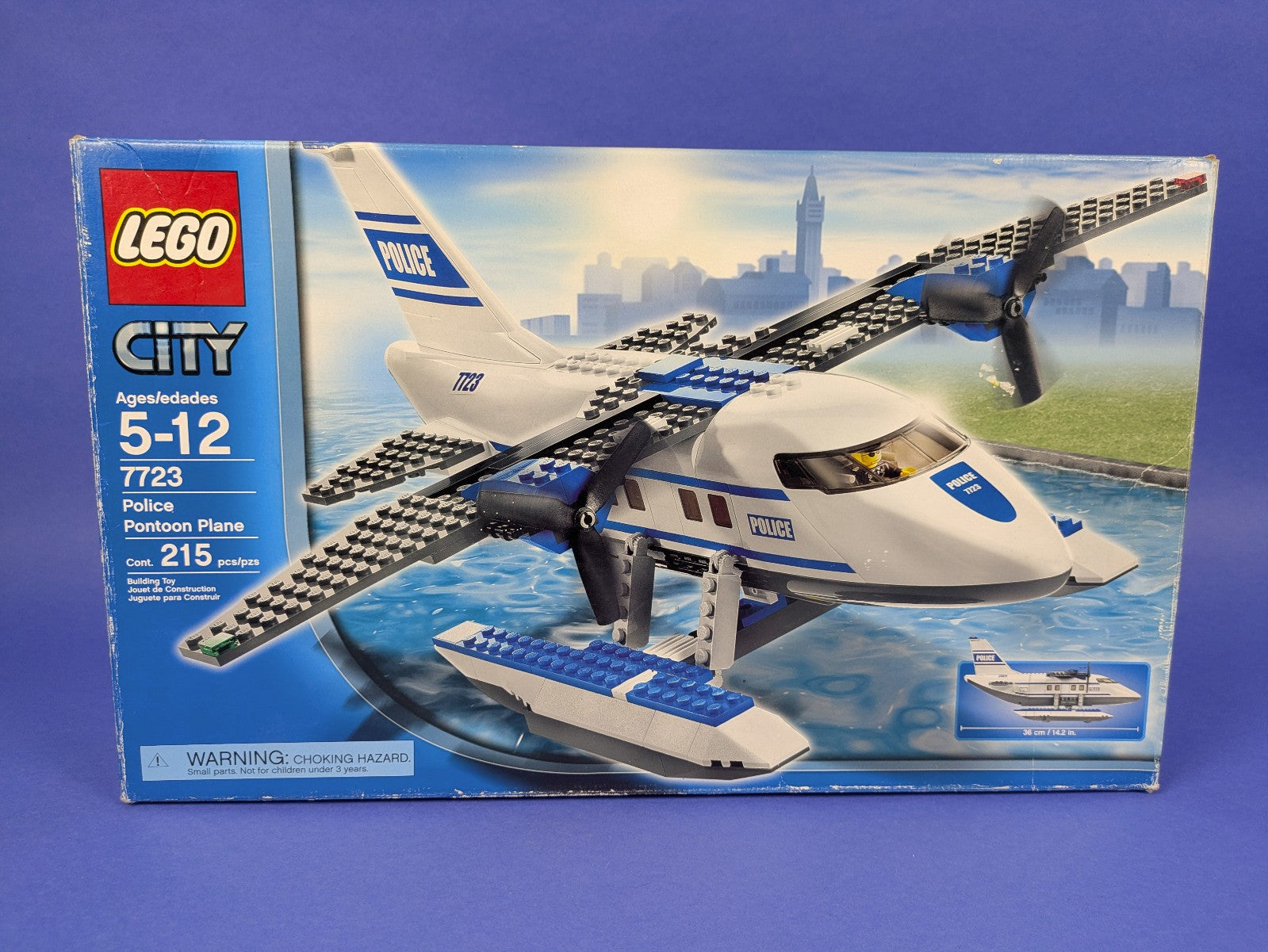 Lego Town: City: Police: Police Pontoon Plane 7723