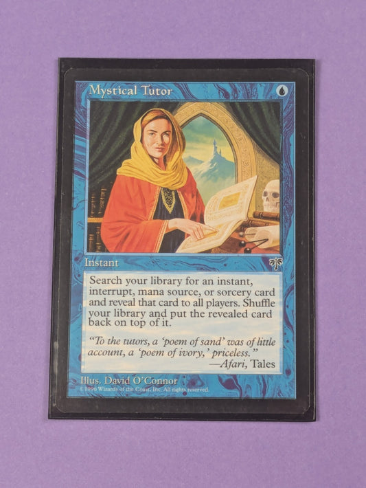 MTG: Magic The Gathering:  Mystical Tutor- Uncommon - Near Mint