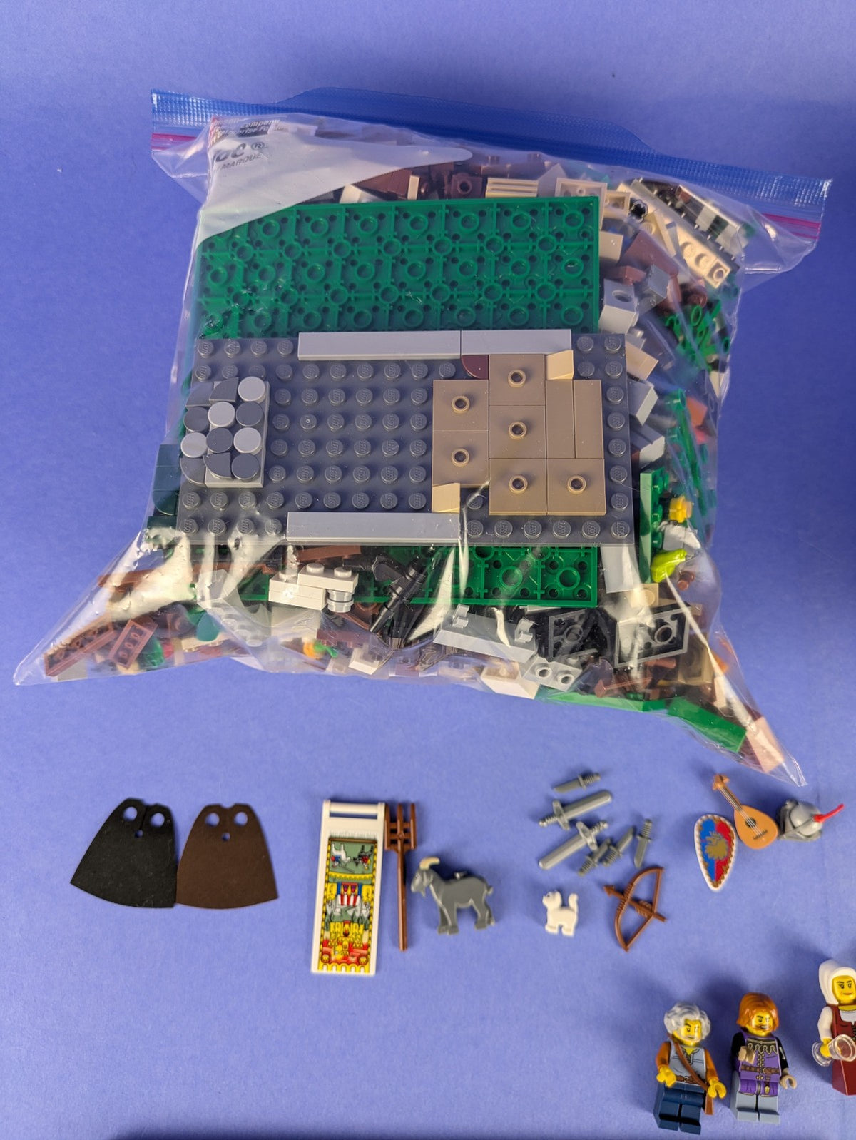 LEGO Castle Medieval Town Square 10332 Complete Set Pre-Owned