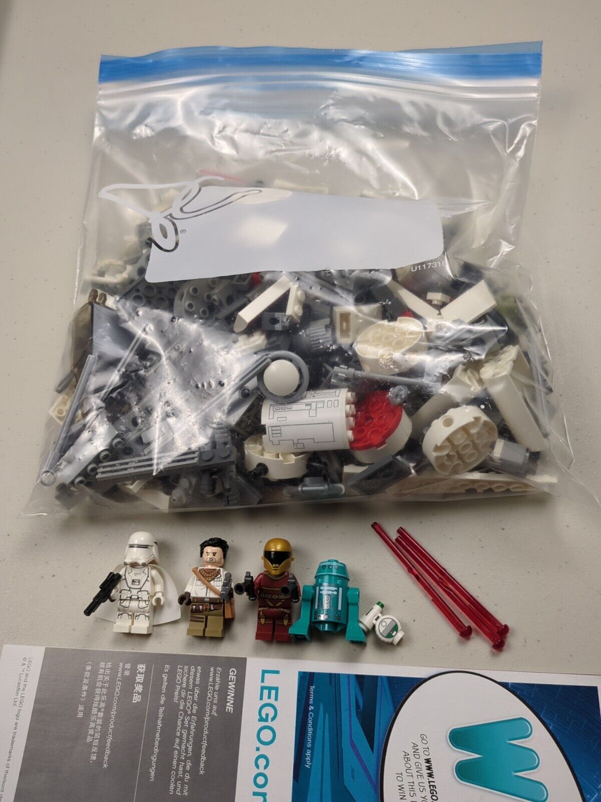 Lego Star Wars: Resistance Y-Wing Starfighter Set 75249 Complete w Instructions