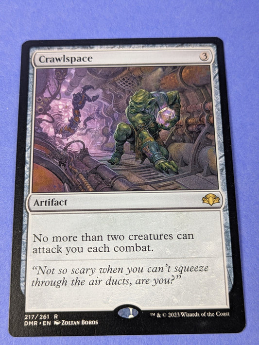 MTG Magic: Dominaria Remastered: Crawlspace #217/261 Rare - NM
